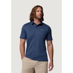 Polo z krótkim rękawem Mężczyzna COLUMBIA Parsons Point™ Polo. Niebieskie koszulki polo męskie Columbia, m, bez wzorów, bez ramiączek. Za 218.45 zł.