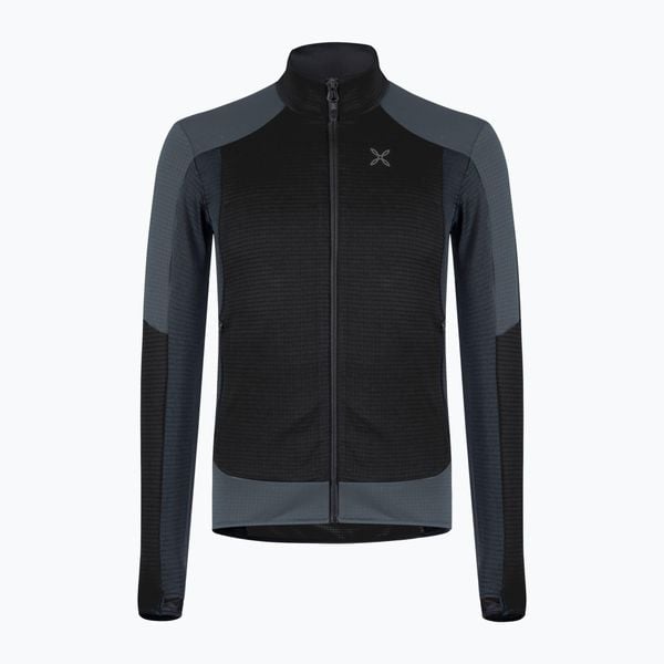 Bluza męska Montura Stretch Color Maglia. Czarne bluzy męskie MONTURA, m, bez wzorów, z elastanu, bez kaptura. Za 439.99 zł.