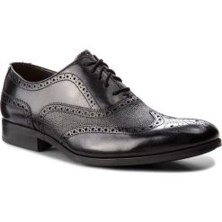 Półbuty CLARKS - Glimore Limit 261339027 Black Leather. Eleganckie półbuty marki Clarks. W wyprzedaży za 229.00 zł.
