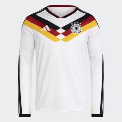 Koszulka Germany 26 Home z długim rękawem. Białe bluzki z długim rękawem męskie Adidas, m, bez wzorów, bez kołnierzyka. Za 439.00 zł.