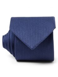 Finshley & Harding Krawat Mężczyźni Jedwab niebieski, ONE SIZE. Niebieskie krawaty i muchy Finshley & Harding, bez wzorów, z jedwabiu, eleganckie. Za 179.95 zł.