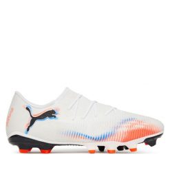 Buty do piłki nożnej Puma. Białe buty sportowe męskie Puma, bez zapięcia. Za 299.99 zł.