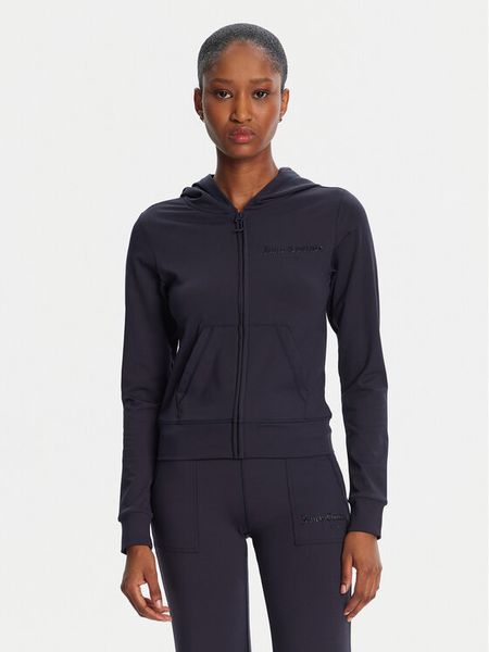 Juicy Couture Bluza Active JCSAS125401 Granatowy Slim Fit. Niebieskie bluzy damskie Juicy Couture, xs, bez wzorów, z syntetyku, bez kaptura. Za 200.99 zł.