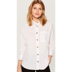 Koszula oversize - Biały. Koszule damskie marki Mohito. Za 99.99 zł.
