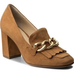 Półbuty HÖGL - 5-107022 Caramel 1500. Brązowe półbuty damskie HÖGL, ze skóry, eleganckie. W wyprzedaży za 349.00 zł.