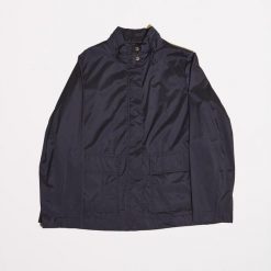 Kurtka GEOX W DANDRA Niebieski. Niebieskie kurtki damskie Geox, bez wzorów, z tkaniny, bez kaptura. Za 618.99 zł.