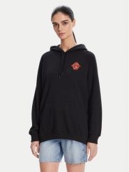 Volcom Bluza Truly Stoked B4112501 Czarny Oversize. Czarne bluzy damskie Volcom, xs, bez wzorów, z bawełny, bez kaptura. Za 189.99 zł.