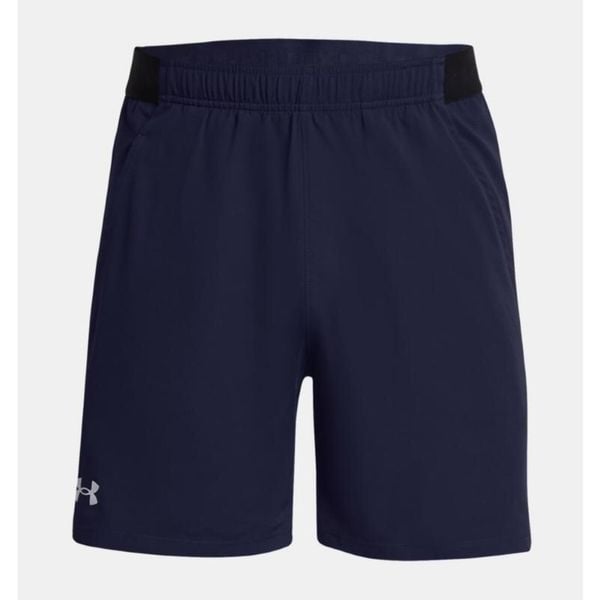 Spodenki treningowe męskie Under Armour UA Vanish Woven 6in. Niebieskie krótkie spodenki sportowe męskie Under Armour, m, bez wzorów. W wyprzedaży za 109.00 zł.