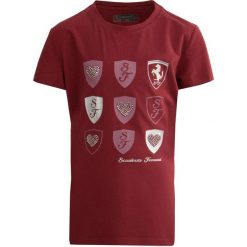 T-shirt dziecięcy Ferrari Jersey & Georgette Long Bordeaux Burgundy. Czarne t-shirty i topy dla dziewczynek Ferrari, bez wzorów, z jersey, bez ramiączek. Za 97.42 zł.
