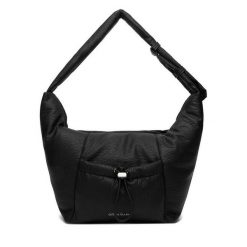 Torebka Guess Jeans. Czarne torebki do ręki damskie Guess Jeans, z aplikacjami, z jeansu, klasyczne, bez dodatków. Za 279.99 zł.