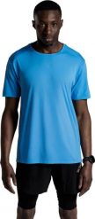Koszulka do biegania X-Bionic Xceed Run Discover Shirt. Niebieskie koszulki sportowe męskie X Bionic, l, bez wzorów, z materiału, bez kołnierzyka, bez ramiączek, do biegania. Za 279.99 zł.