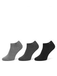 Calvin Klein Skarpety krótkie 701234366 Szary. Szare skarpety męskie Calvin Klein, bez wzorów, z bawełny. Za 69.99 zł.