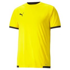Koszulka Puma Team Liga. Brązowe koszulki sportowe męskie Puma, m, bez wzorów, bez kołnierzyka, bez ramiączek, do piłki nożnej. Za 79.00 zł.