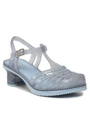 Melissa Sandały Mini Melissa Vixen Inf 35783 Niebieski. Niebieskie sandały dziewczęce Melissa, z tworzywa sztucznego, bez zapięcia. Za 239.99 zł.