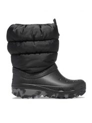 Crocs Śniegowce Crocs Classic Neo Puff Boot T 207683 Czarny. Czarne buty zimowe chłopięce Crocs, bez wzorów, z tworzywa sztucznego, bez zapięcia. Za 239.99 zł.
