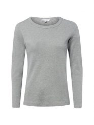Marie Lund koszulka z długim rękawem Kobiety Bawełna (100%) szary, L. Szare t-shirty damskie Marie Lund, l, bez wzorów, z bawełny, bez kołnierzyka. Za 149.95 zł.