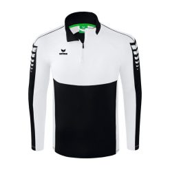 Bluza treningowa Erima Six Wings. Białe bluzy sportowe męskie Erima, m, bez wzorów, bez kaptura, na fitness i siłownię. Za 208.50 zł.
