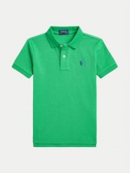 Polo Ralph Lauren Polo 322703632 Zielony Regular Fit. Zielone t-shirty dla chłopców Polo Ralph Lauren, bez wzorów, z bawełny, bez ramiączek. Za 189.99 zł.