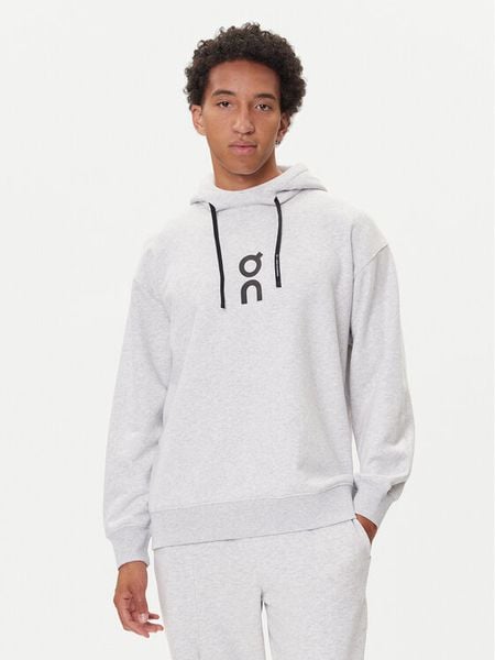On Bluza Club Hoodie 1ME1003 Szary Relaxed Fit. Szare bluzy męskie On, m, bez wzorów, z bawełny, bez kaptura. Za 499.99 zł.