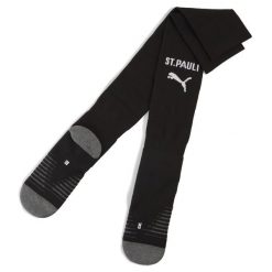 Męskie skarpety FC St. Pauli 25/26 PUMA Black White. Białe legginsy sportowe męskie Puma, m, bez wzorów, do piłki nożnej. Za 89.00 zł.