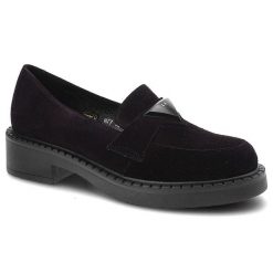 Fioletowe Mokasyny Lamanti Damskie Modne Buty. Fioletowe mokasyny damskie LAMANTI, biznesowe. Za 359.00 zł.
