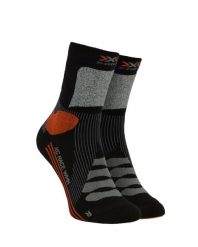 Skarpety damskie X-SOCKS X-COUNTRY RACE 4.0 Grey. Brązowe skarpety damskie X-Socks, bez wzorów, z dzianiny. Za 70.00 zł.