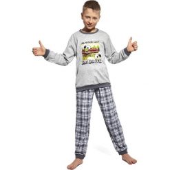 Piżama chłopięca 966/65 young burger r. 158/164. Szare bielizna dla chłopców Cornette. Za 63.31 zł.