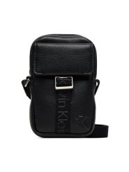 Calvin Klein Saszetka LV04D1091G Czarny. Czarne saszetki męskie Calvin Klein, ze skóry. Za 189.99 zł.