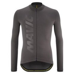 Dżersej z długim rękawem Mavic Aksium. Szare buty sportowe męskie MAVIC, z dżerseju, bez zapięcia, rowerowe. Za 421.50 zł.