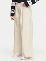 Tommy Jeans Jeansy DW0DW22409 Kremowy Loose Fit. Białe jeansy damskie Tommy Jeans. Za 449.99 zł.