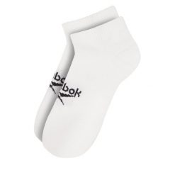 Skarpety krótkie Reebok. Białe skarpety damskie Reebok, bez wzorów. Za 39.99 zł.