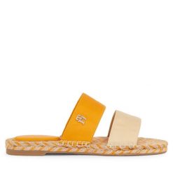 Espadryle Tommy Hilfiger. Czarne espadryle damskie Tommy Hilfiger, bez wzorów, bez obcasa, bez zapięcia. Za 329.99 zł.