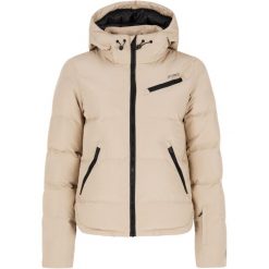 Damska kurtka puchowa Protest Lucid. Brązowe kurtki damskie Protest, na zimę, bez wzorów, z puchu, bez kaptura. Za 809.50 zł.