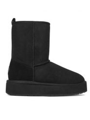 EMU Australia Śniegowce Stinger Lo Flatform W13190 Czarny. Czarne śniegowce i trapery damskie Emu Australia, ze skóry. Za 789.99 zł.