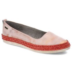 Pomarańczowe Espadryle Maciejka Damskie Skórzane Półbuty. Brązowe espadryle damskie Maciejka, na lato, bez wzorów, ze skóry, eleganckie, bez obcasa, bez zapięcia. Za 169.00 zł.