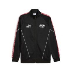 Męska kurtka RB Leipzig KING Anthem PUMA. Czarne kurtki męskie Puma, m, bez wzorów, retro, bez kaptura. Za 399.00 zł.