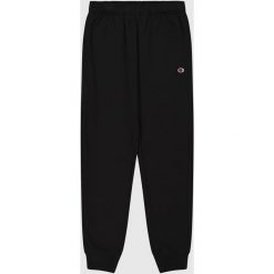 Spodnie Champion Z Mankietami Ściągaczowymi Dorośli. Czarne spodnie materiałowe męskie Champion, m, bez wzorów. Za 138.99 zł.