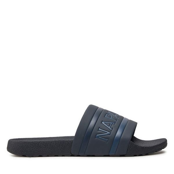 Klapki Napapijri. Niebieskie klapki męskie Napapijri. Za 169.99 zł.