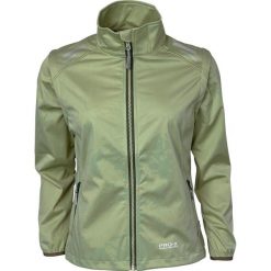 Damska wodoodporna kurtka softshell Pro-X Elements Hellen. Zielone kurtki damskie PRO-X ELEMENTS, bez wzorów, z materiału, bez kaptura. Za 441.50 zł.