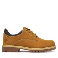 Półbuty Timberland. Brązowe półbuty na co dzień męskie Timberland, bez zapięcia. Za 749.99 zł.