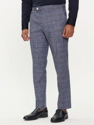 Boss Spodnie materiałowe C-Genius-242 50517103 Niebieski Slim Fit. Niebieskie spodnie materiałowe męskie Boss, m, bez wzorów, z bawełny. Za 509.99 zł.