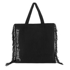 Torebka Juicy Couture. Czarne torebki do ręki damskie Juicy Couture, bez wzorów, klasyczne, bez dodatków. Za 389.99 zł.