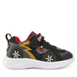 Sneakersy Garvalin. Czarne trampki i tenisówki chłopięce Garvalin, bez wzorów, bez zapięcia. Za 109.99 zł.