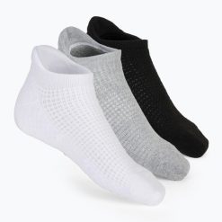 Skarpety męskie SKECHERS Extended Terry Low Cut 3. Białe skarpety męskie Skechers, bez wzorów, z elastanu. Za 39.99 zł.