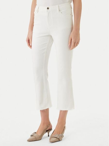 Morgan Jeansy 261-PAKELO1 Biały Slim Fit. Białe jeansy damskie Morgan. Za 191.99 zł.