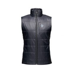 Kurtka puchowa bez rękawów Black Diamond Solution 2.0. Czarne kurtki sportowe męskie Black Diamond, bez wzorów, z puchu, trekkingowe. Za 681.00 zł.