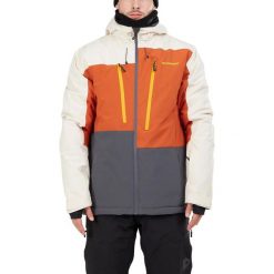 Kurtka narciarska męska Fundango Atlas Allmountain. Białe kurtki męskie Fundango, na zimę, m, bez wzorów, sportowe, bez kaptura. Za 629.90 zł.