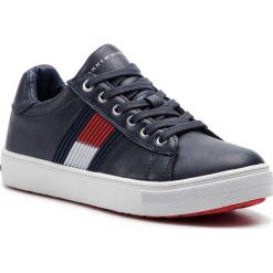 Sneakersy TOMMY HILFIGER - Low Cut Lace-Up Sneaker T3B4-30320-0625 D Blue 800. Półbuty chłopięce marki Tommy Hilfiger. Za 299.00 zł.