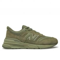 Buty do chodzenia unisex New Balance Nb 997. Zielone obuwie sportowe damskie New Balance, bez wzorów, z materiału, trekkingowe. Za 529.00 zł.