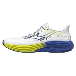 Damskie buty do biegania Mizuno Wave Rider 29. Białe obuwie sportowe damskie Mizuno, bez wzorów, do biegania, mizuno wave. Za 707.95 zł.
